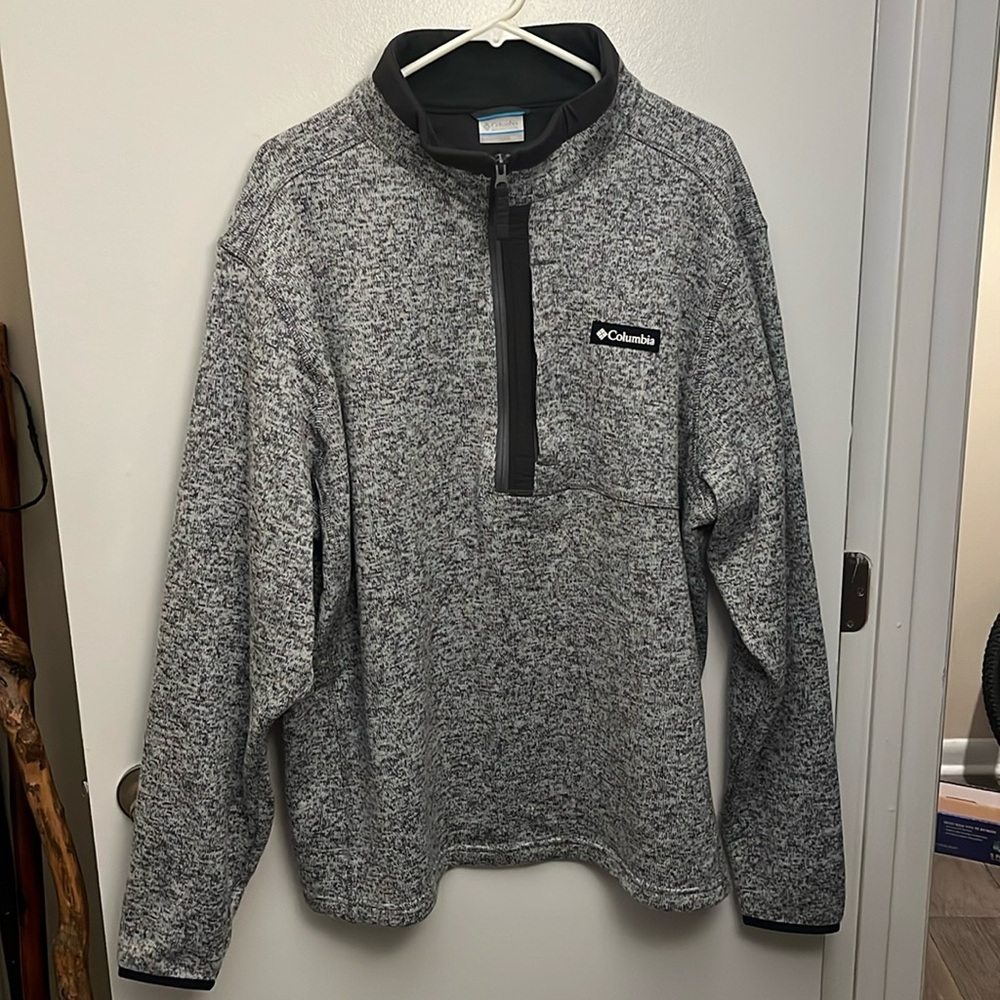 Men's Columbia Fleece Quarter-Zip Pullover